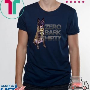 Conan Dog Zero Bark Thirty Tee Shirts