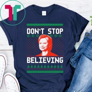 Hillary Clinton Don’t stop Believing Christmas