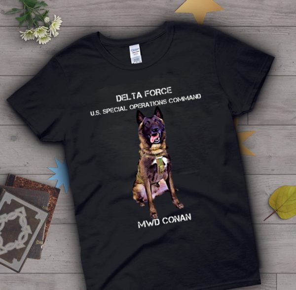 MWD Conan Delta Force Special Operations Command Unisex T-Shirt