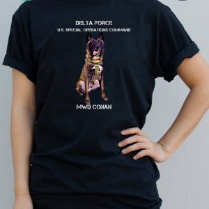 MWD Conan Delta Force Special Operations Command Unisex T-Shirt