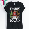 Twerk Squad Santa And Elf Twerking Christmas T-Shirts