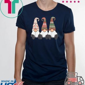3 Nordic Gnomes Winter Christmas Swedish Tomte Cute Elves T-Shirt
