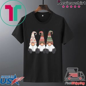 3 Nordic Gnomes Winter Christmas Swedish Tomte Cute Elves T-Shirt