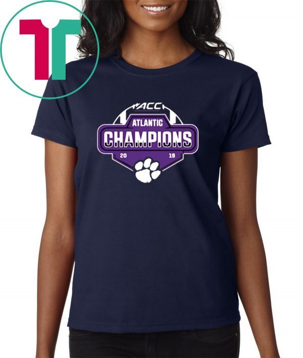 ACC Clemson Tigers Atlantic Champion 2019 Tee Shirt