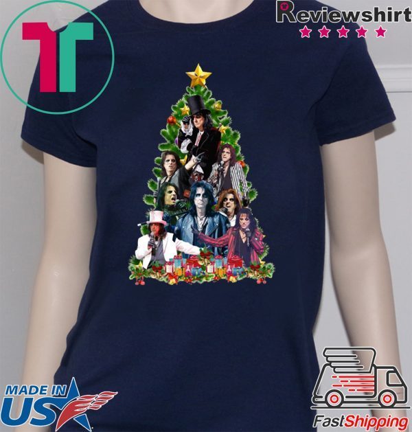 Alice Cooper Christmas Tree T-Shirt