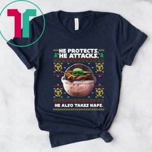 Hot Baby Yoda Christmas 2020 T-Shirt