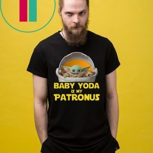 Baby Yoda The Mandalorian Is My Patronus Tee Shirt