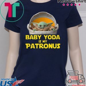 Baby Yoda The Mandalorian Is My Patronus Tee Shirt