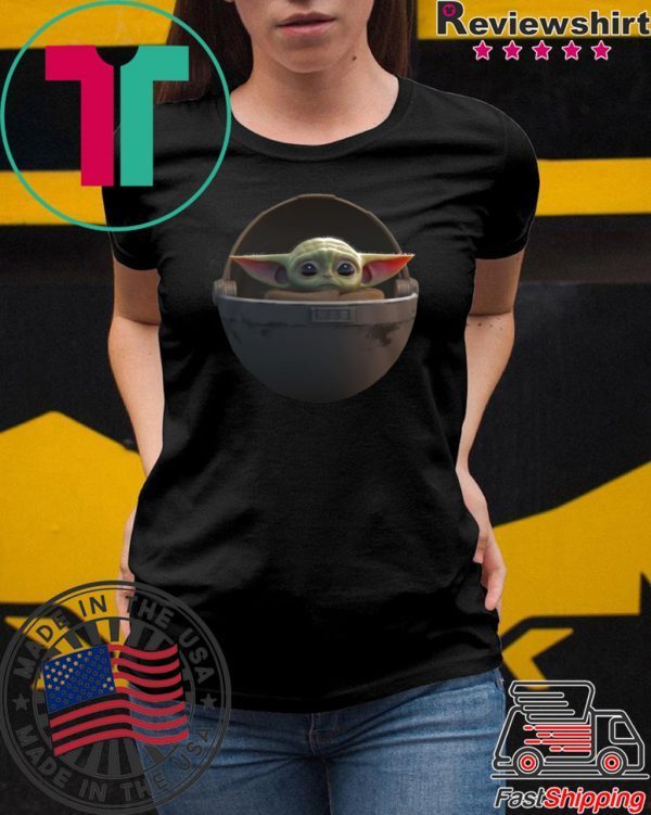 Baby Yoda The Mandalorian The Child Floating T-Shirt