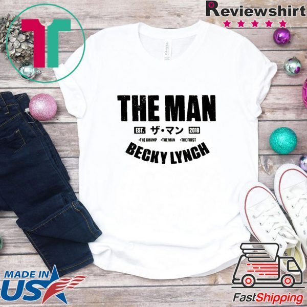 Becky Lynch The Man Est 2018 Authentic T-Shirt