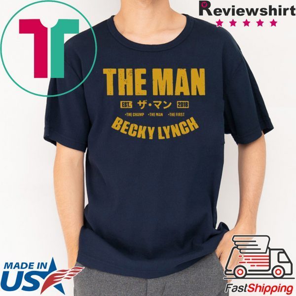 Becky Lynch The Man Est 2018 Pullover T-Shirt