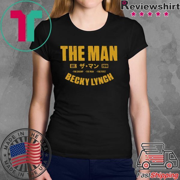 Becky Lynch The Man Est 2018 Pullover T-Shirt