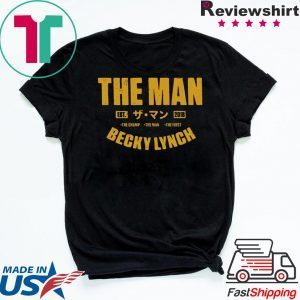 Becky Lynch The Man Est 2018 Pullover T-Shirt