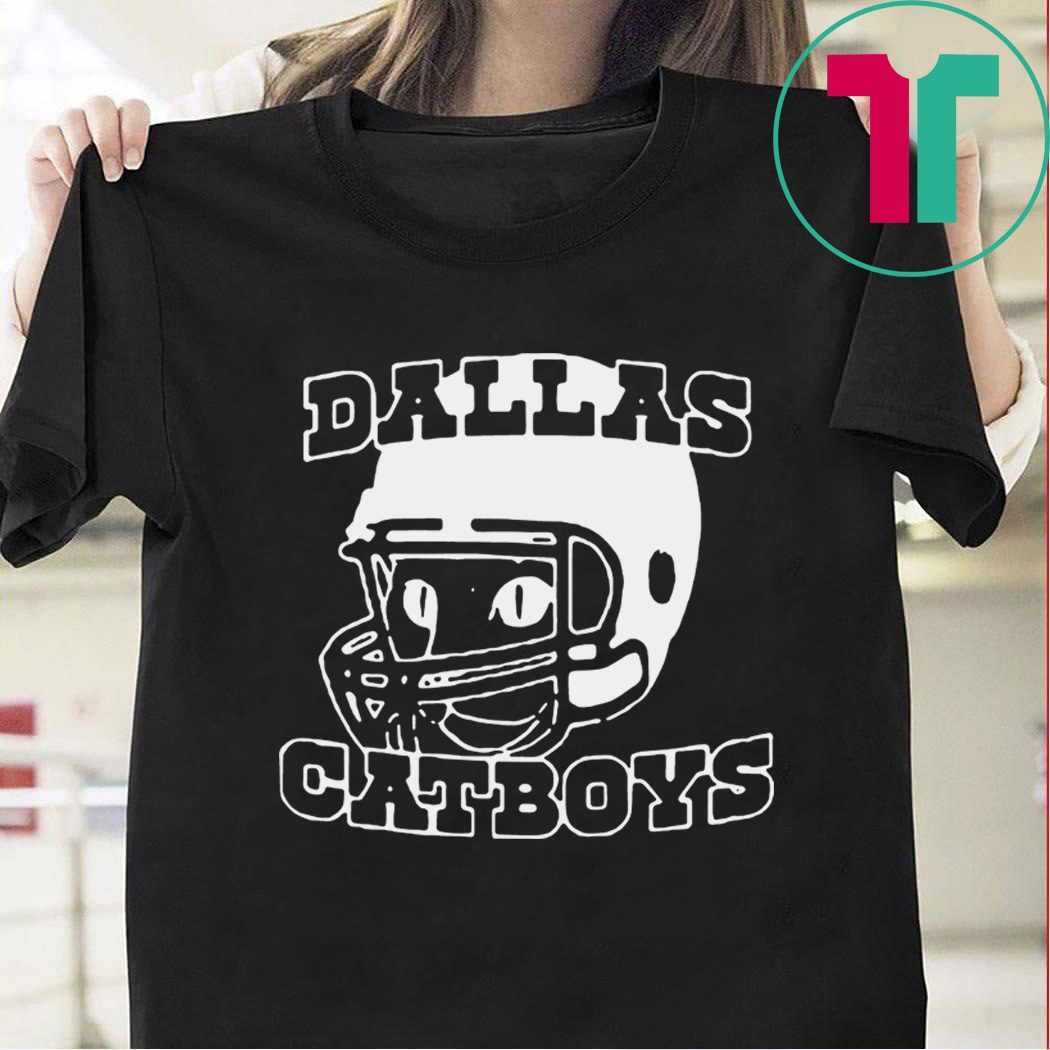 ? Black Cat Dallas Catboys Funny Shirt