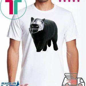 Black Cat Dallas Cowboys T-Shirts Tee Offcial