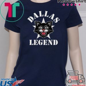 Black Cat Dallas Legend Tee Shirt - Dallas Football