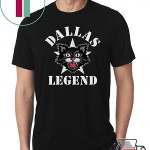 Black Cat Dallas Legend Tee Shirt - Dallas Football