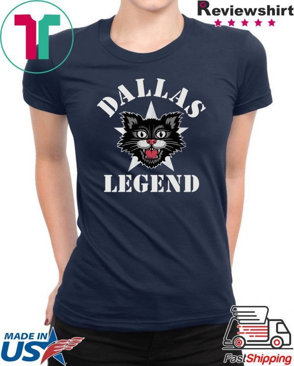 Black Cat Dallas Legend Shirt