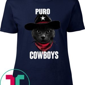 Black Cat Puro Cowboys T-Shirt