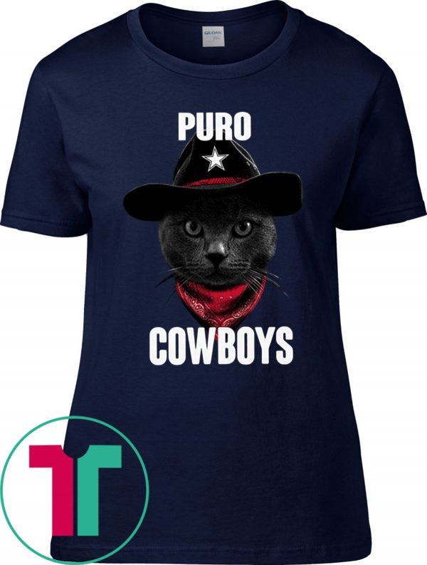 Black Cat Puro Cowboys T-Shirt