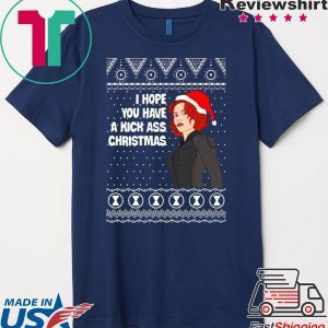 Black Widow I Hope You Have a Kick Ass Christmas Shirt