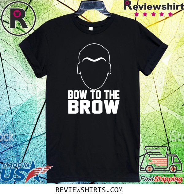 Bow To The Brow Anthony Davis Unibrow Tee Shirt