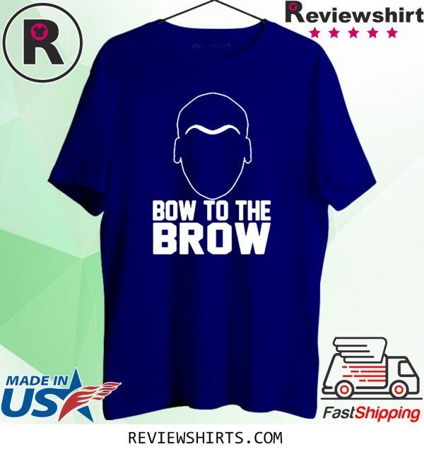 Bow To The Brow Anthony Davis Unibrow Tee Shirt