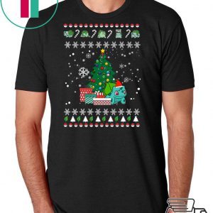 Bulbasaur Pokemon Ugly Christmas T-Shirt