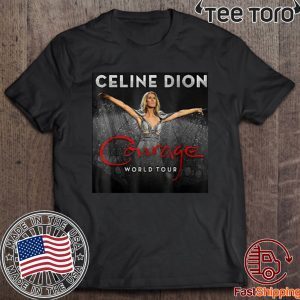 Celine Dion Courage World Tour Shirt T-Shirt