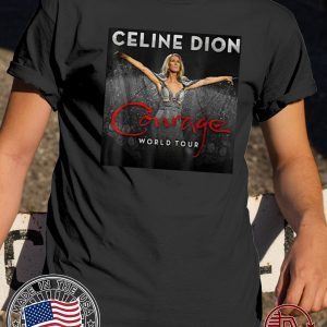 Celine Dion Courage World Tour Shirt T-Shirt