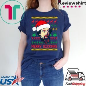 Charles Dickens Merry Dickmas ugly T-Shirt