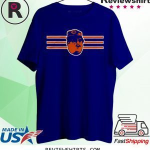 Chicago Bears Tee Shirt Chris Farley Face Head