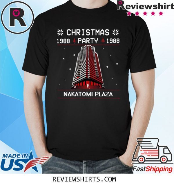 Christmas 1988 Party Nakatomi Plaza Ugly Christmas 2020 T-Shirt