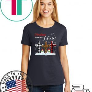 Christmas Begins With Christ Costume Xmas T-Shirt