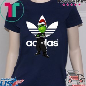 Christmas Santa Grinch Adidas Shirt