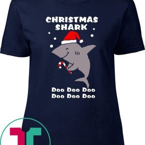 Christmas Shark Doo Doo Doo Tee Shirt