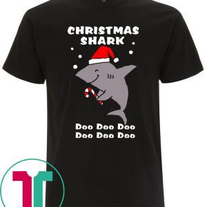Christmas Shark Doo Doo Doo Tee Shirt
