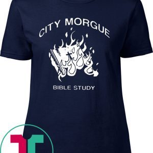 City Morgue Merch Books Burn Easy Black Tee Shirt