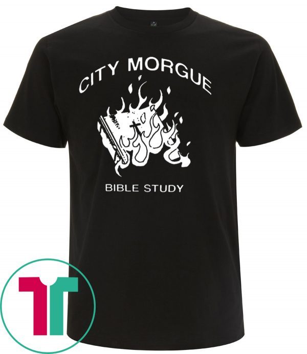 City Morgue Merch Books Burn Easy Black Tee Shirt