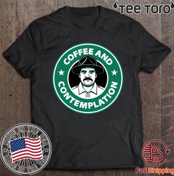 Coffee and Contemplation Shirt - Chief Hopper T-Shirt