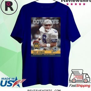 Poster Dallas Cowboys America's Team Troy Aikman TShirt