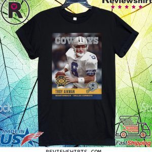 Poster Dallas Cowboys America's Team Troy Aikman TShirt