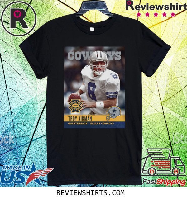 Poster Dallas Cowboys America's Team Troy Aikman TShirt