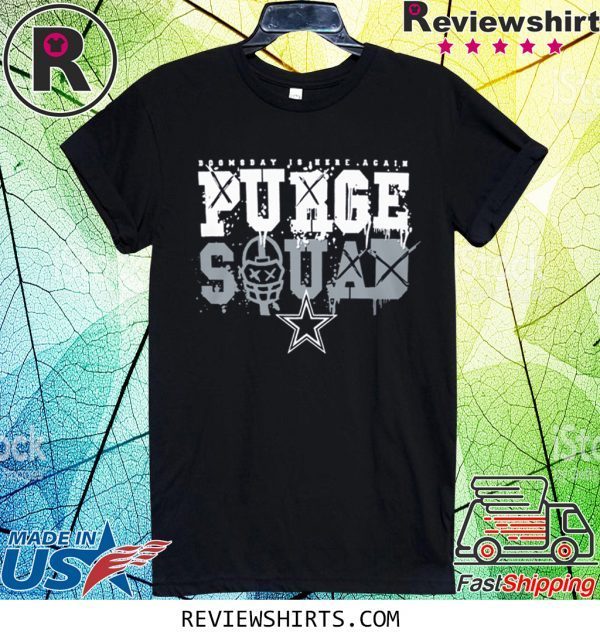 Dallas Cowboys Purge Squad Doom Tee Shirt