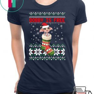 Dobby is Free Dobby Christmas T-Shirt