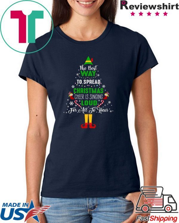 ELF Squad Christmas Shirt The Best Way To Spread Christmas T-Shirt