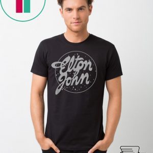 Elton John Official Vintage Tour Logo 2020 T-Shirt
