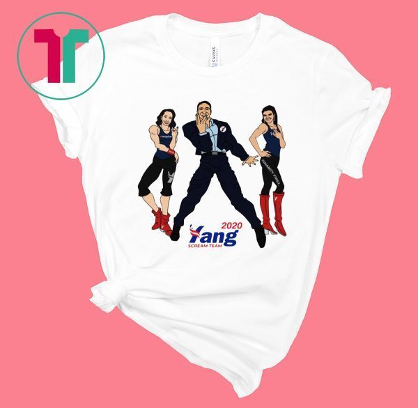 Endorse Andrew Yang Scream Team 2020 Tee Shirt