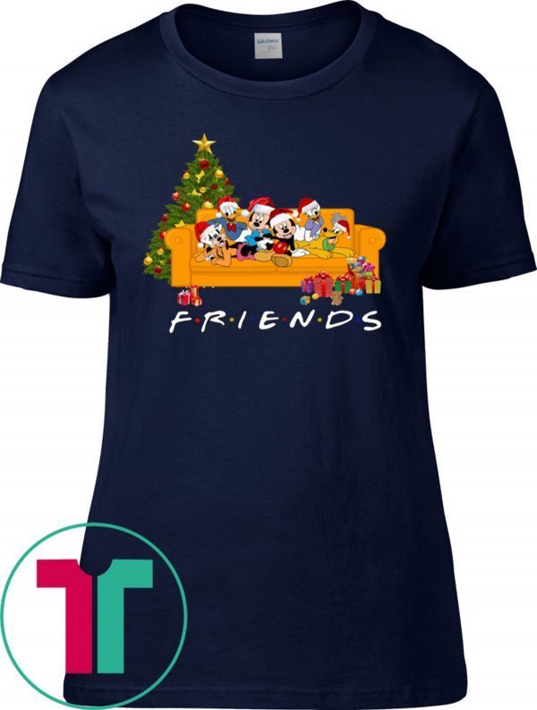 Friends Mickey Disney Family Christmas T-Shirt