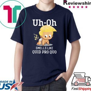 Funny Anti Trump Baby Quid Pro Quo Impeachment Gift T-Shirt